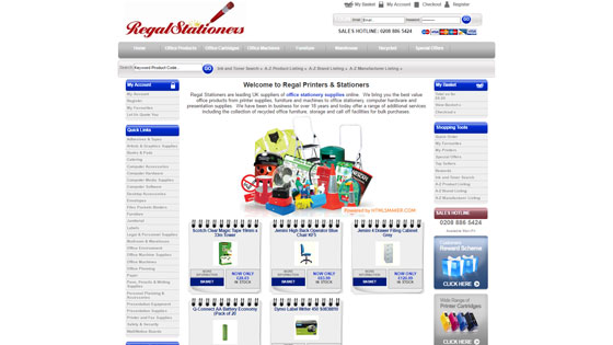 Regal Stationers office furniture